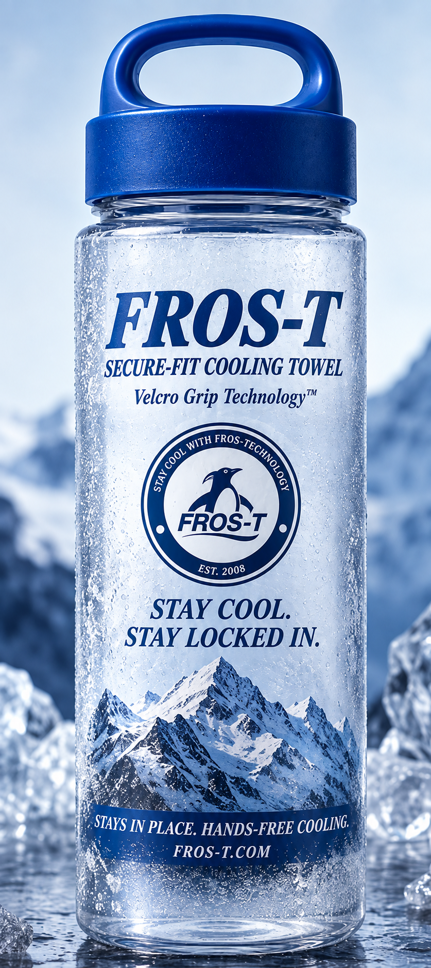 FROS-T Cooling Towel Blue